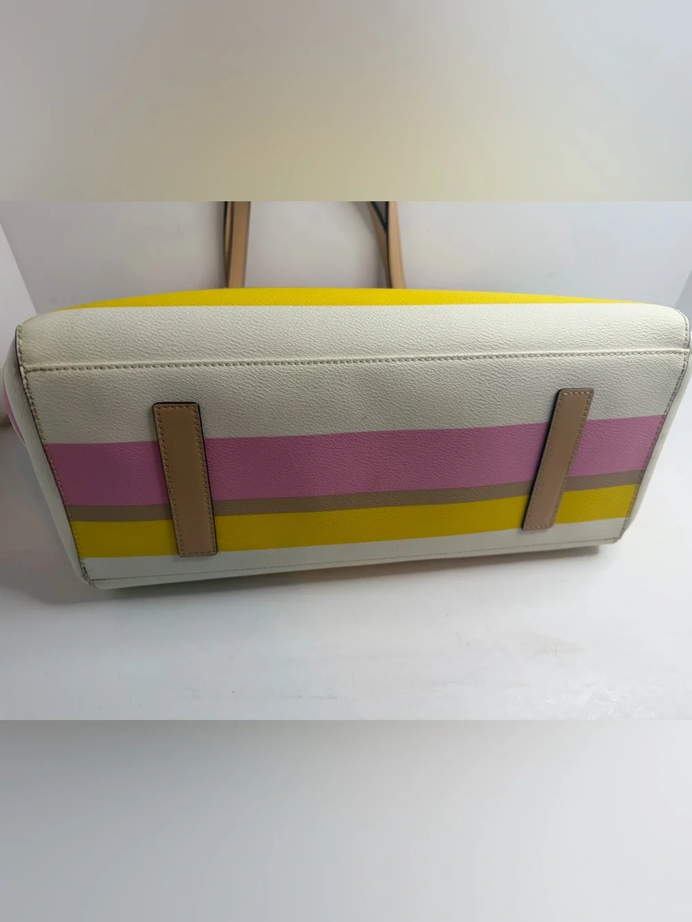 NWOT Kate Spade Grove Street Kaylie Classic Stripe Baby Diaper Bag 3pc Set